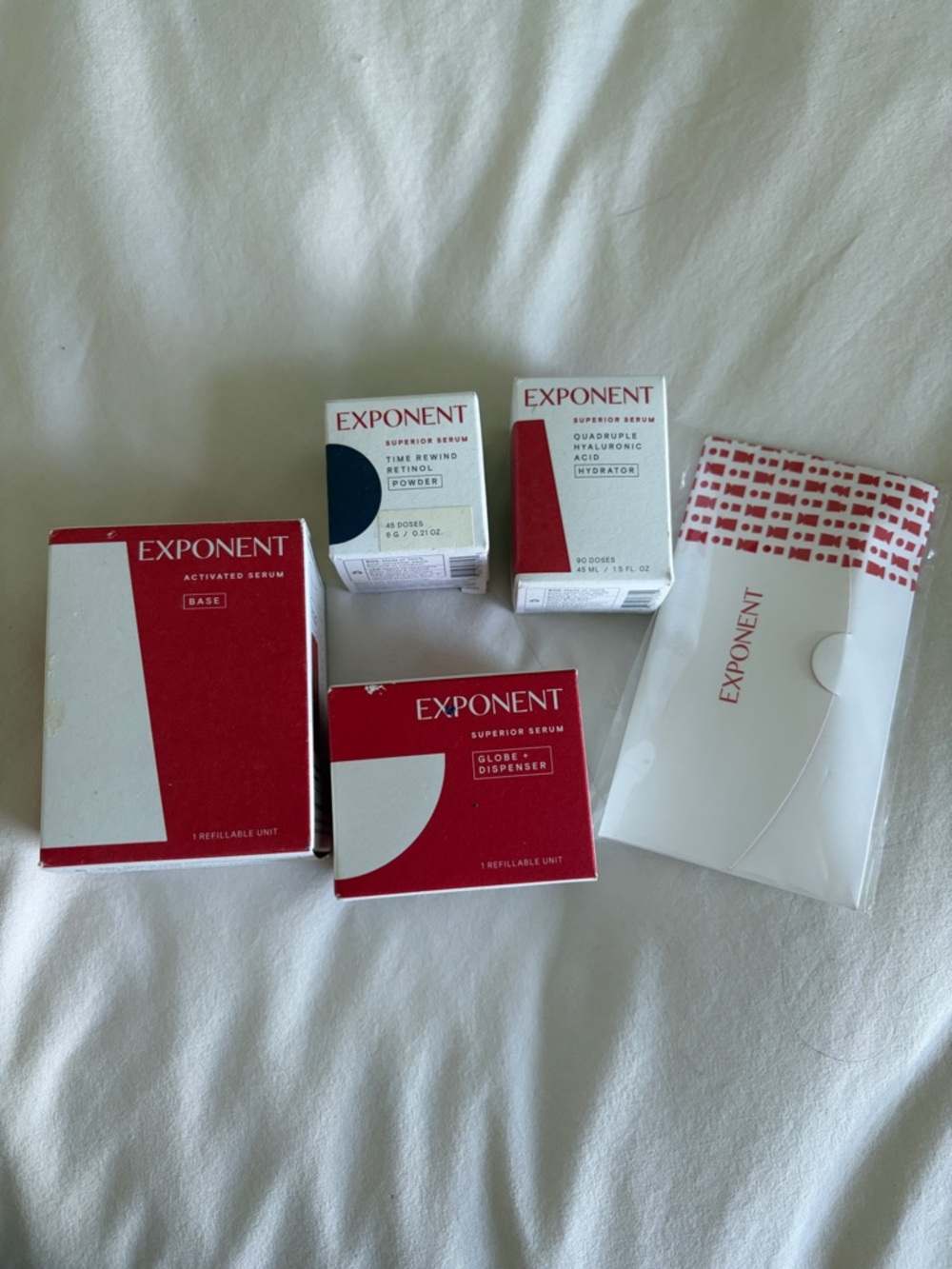 EXPONENT ACTIVATED SKINCARE SERUM SYSTEM STARTER - retinol + hyaluronic